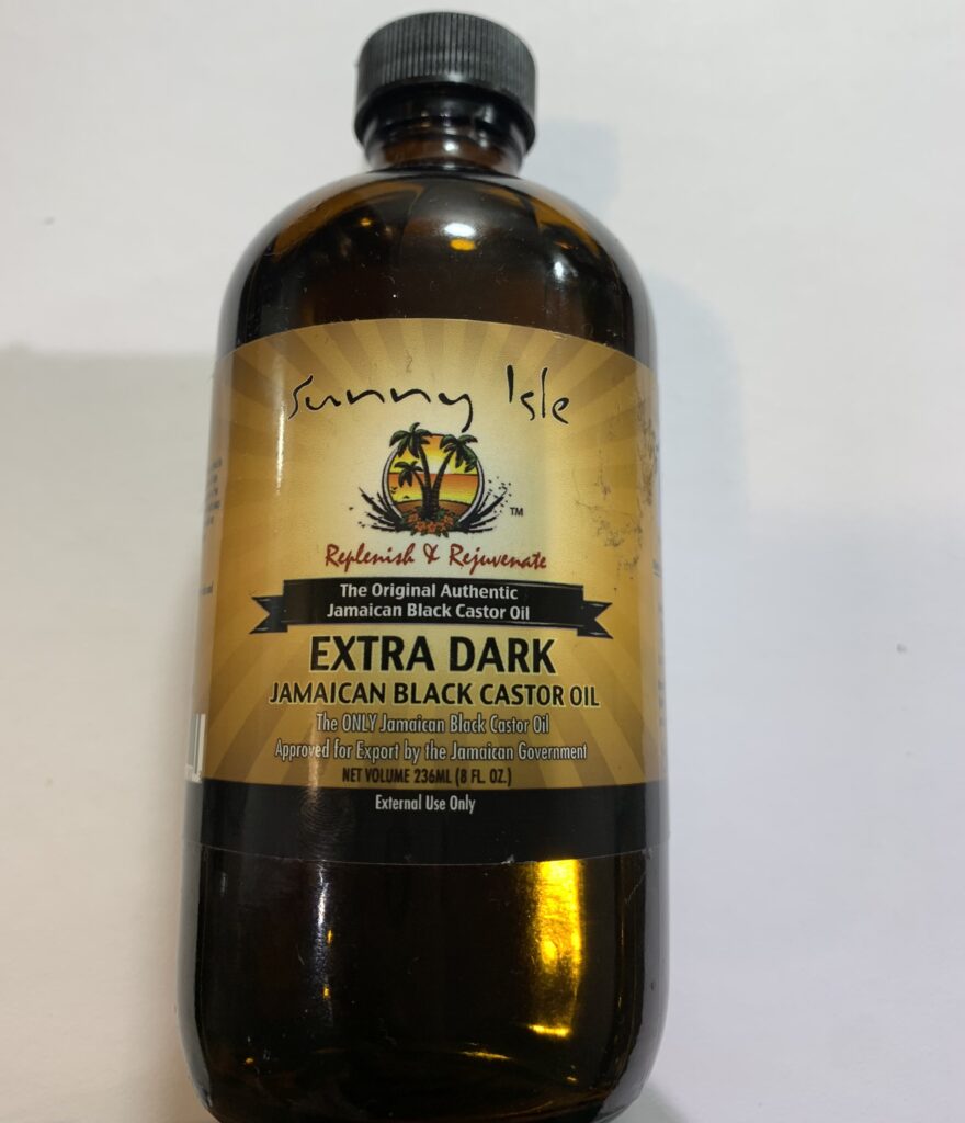 Extra dark Jamaican black castor oil, for type 4 hair hair care